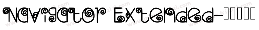 Navigator Extended字体转换